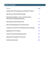 Publication 68 - Tax Tips for Photographer, Photo Finishers, and Film Processing Laboratories - California, Page 3