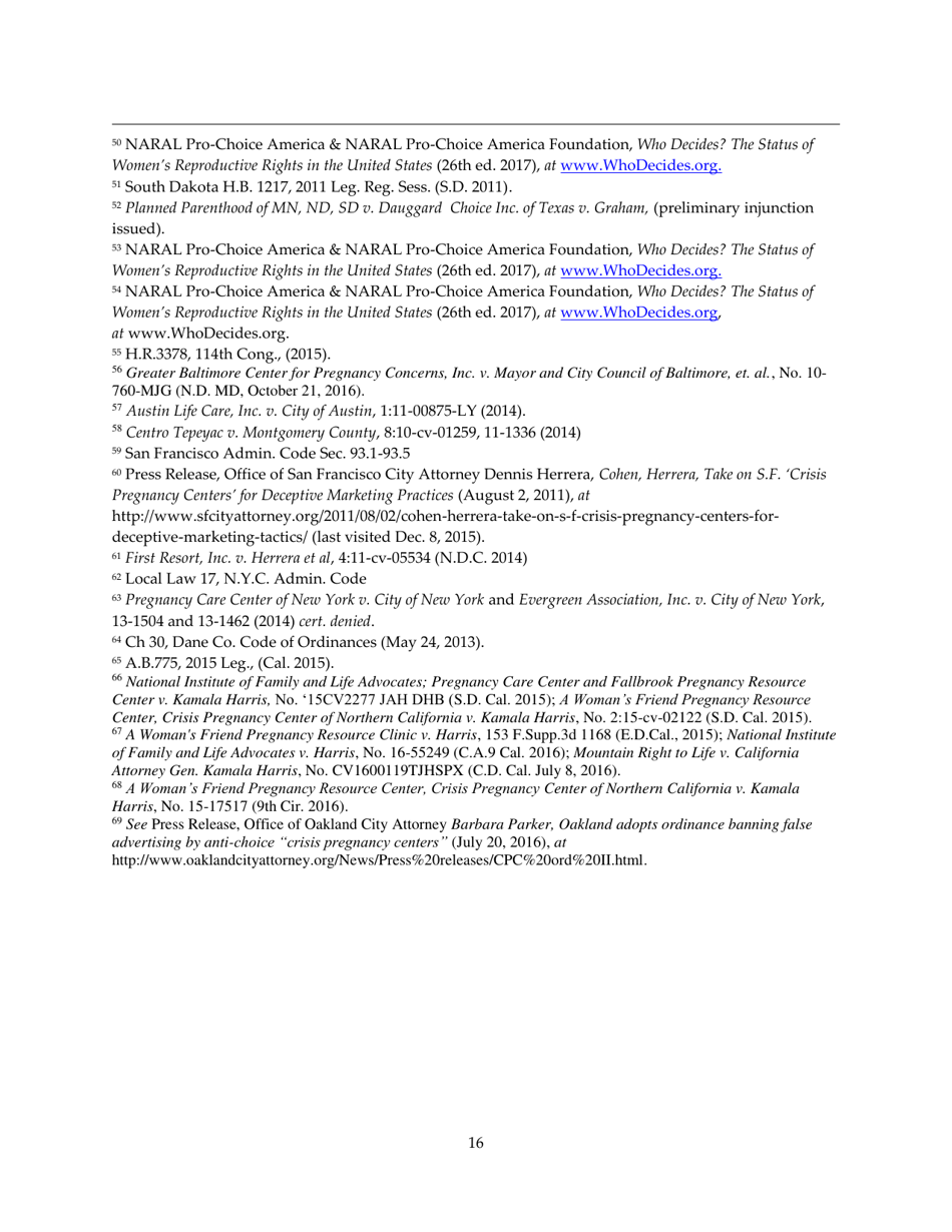 The Truth About Crisis Pregnancy Centers - Naral Pro-Choice America, Page 16