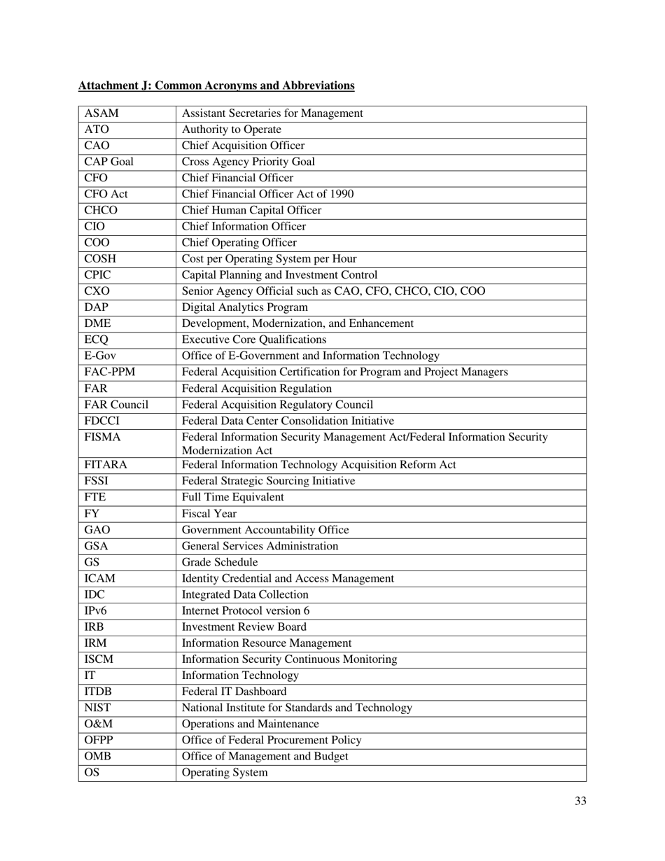 M-15-14 - Memorandum for Heads of Executive Departments and Agencies (Management and Oversight of Federal Information Technology), Page 33