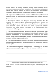 &quot;Employment Termination Agreement Template&quot;, Page 2