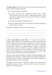 &quot;Employee Arbitration Agreement Template&quot;, Page 2