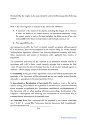 &quot;Employee Arbitration Agreement Template&quot;, Page 4