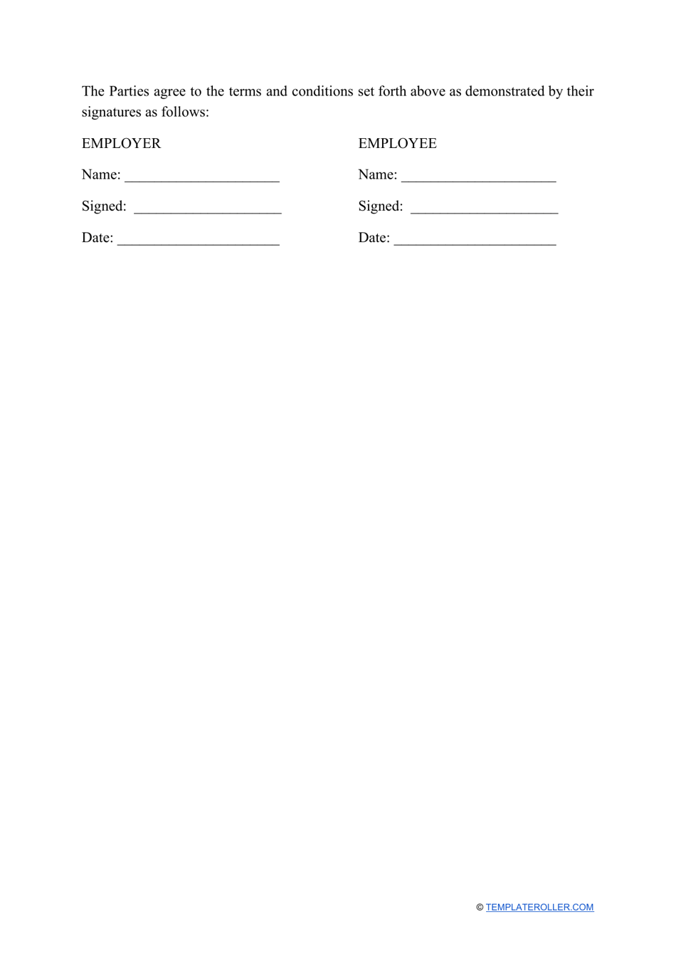 Employee Arbitration Agreement Template, Page 5