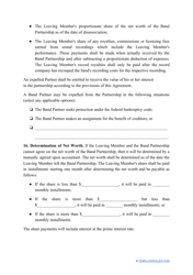 Band Partnership Agreement Template, Page 7