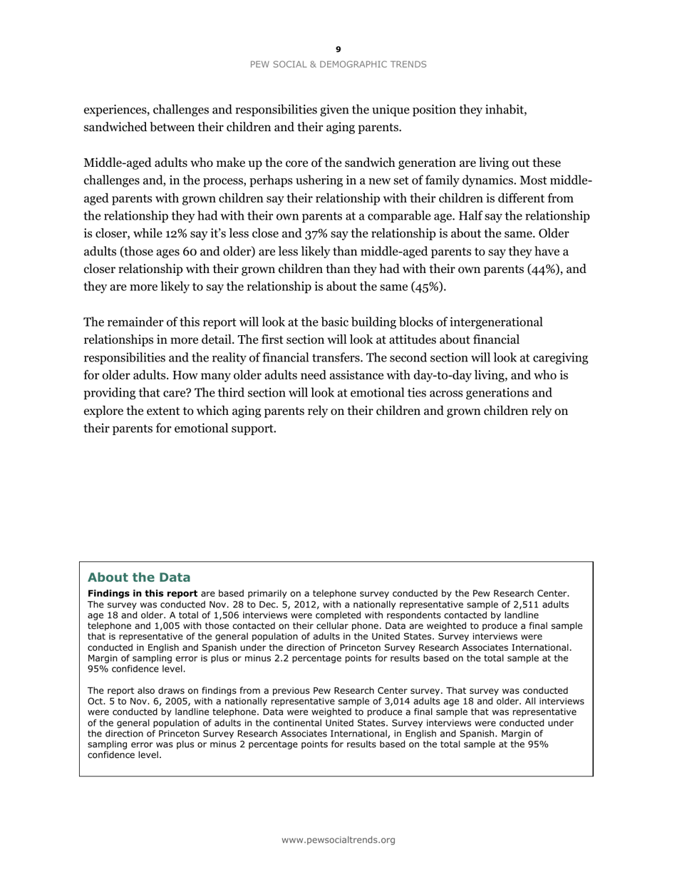 The Sandwich Generation Rising Financial Burdens for Middle-Aged Americans - Pew Research Center, Page 11