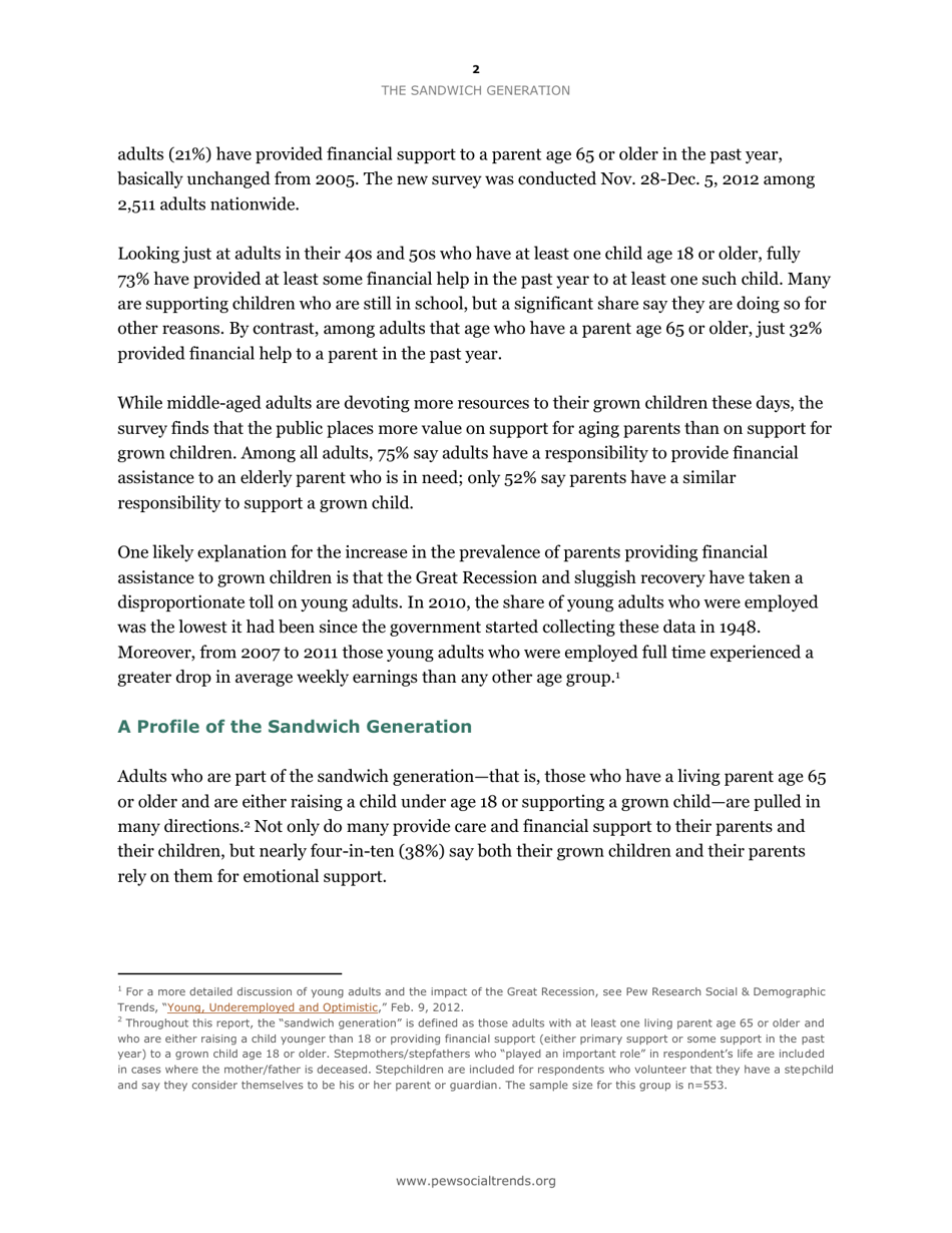 The Sandwich Generation Rising Financial Burdens for Middle-Aged Americans - Pew Research Center, Page 4
