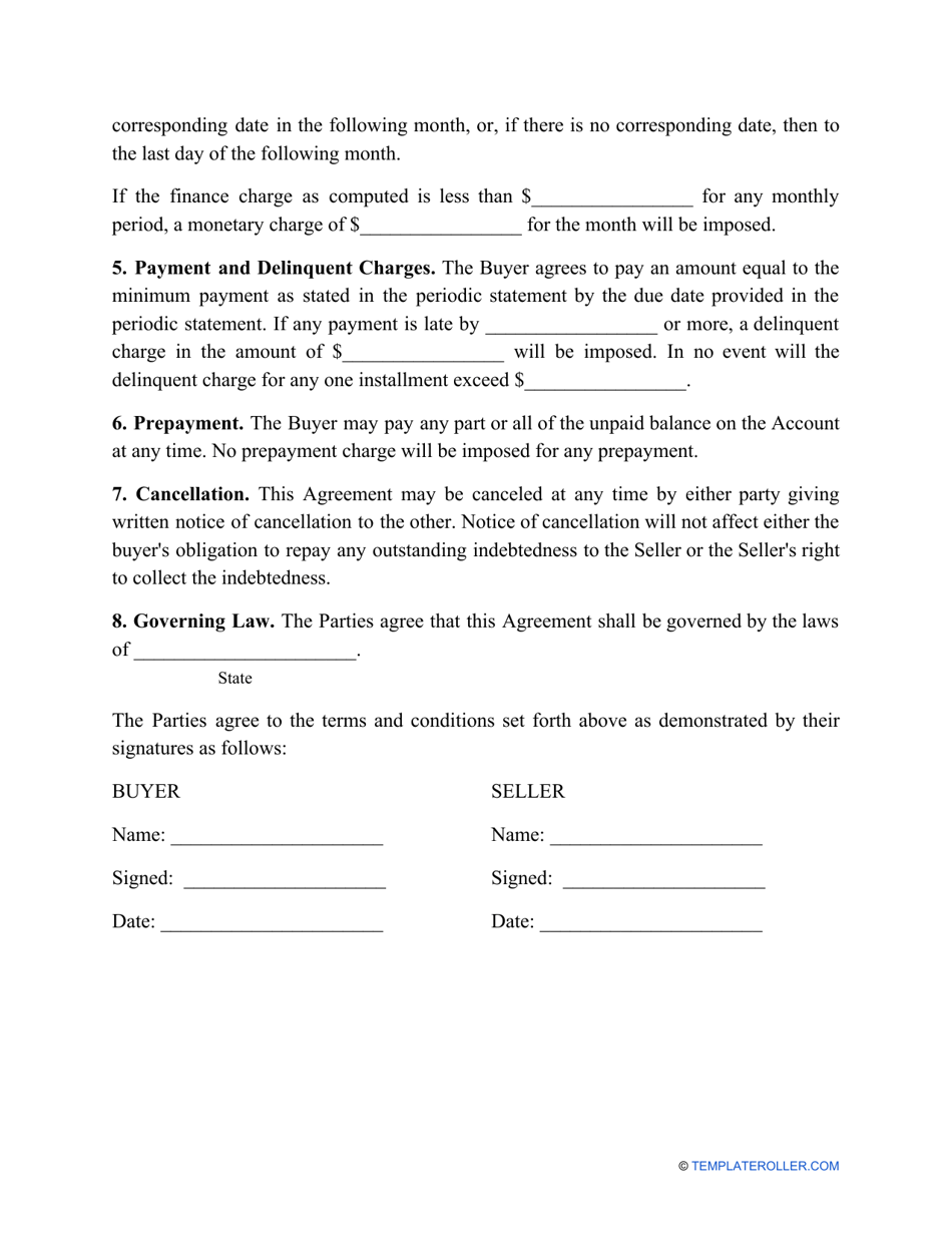 Revolving Credit Agreement Template, Page 2