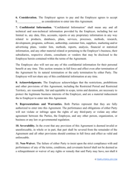 Non-compete Agreement Template, Page 2