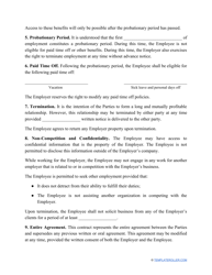 Compensation Agreement Template, Page 2