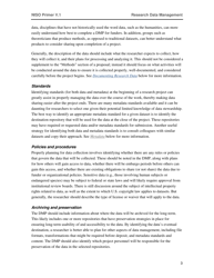 Research Data Management - National Information Standards Organization (Niso), Page 7