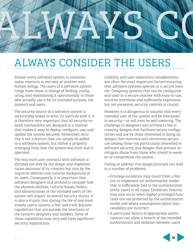 Avoiding the Top 10 Software Security Design Flaws - Ieee Center for Secure Design, Page 22