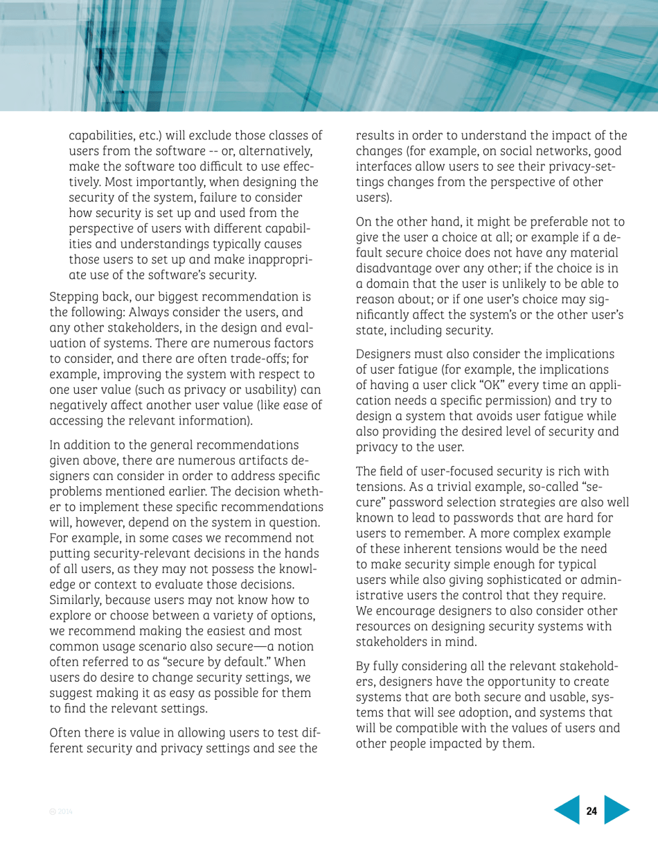 Avoiding the Top 10 Software Security Design Flaws - Ieee Center for Secure Design, Page 24