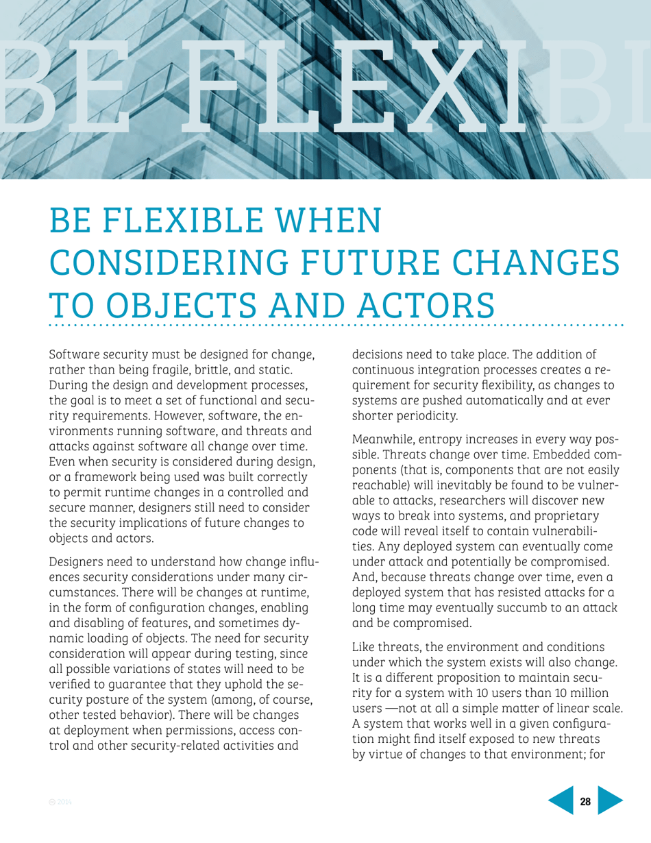 Avoiding the Top 10 Software Security Design Flaws - Ieee Center for Secure Design, Page 28