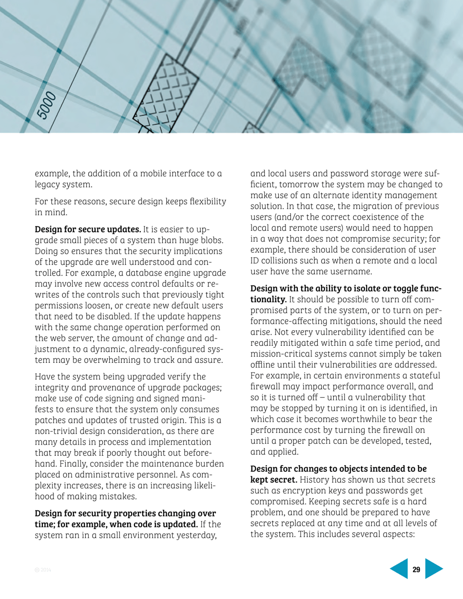 Avoiding the Top 10 Software Security Design Flaws - Ieee Center for Secure Design, Page 29