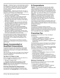 Ftb Publication 1060 - Guide for Corporations Starting Business in California - California, Page 2