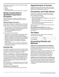 Ftb Publication 1060 - Guide for Corporations Starting Business in California - California, Page 3
