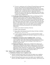 Outreach Training Program Requirements, Page 25