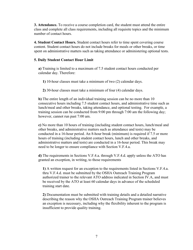 Outreach Training Program Requirements, Page 13