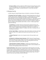 Outreach Training Program Requirements, Page 22