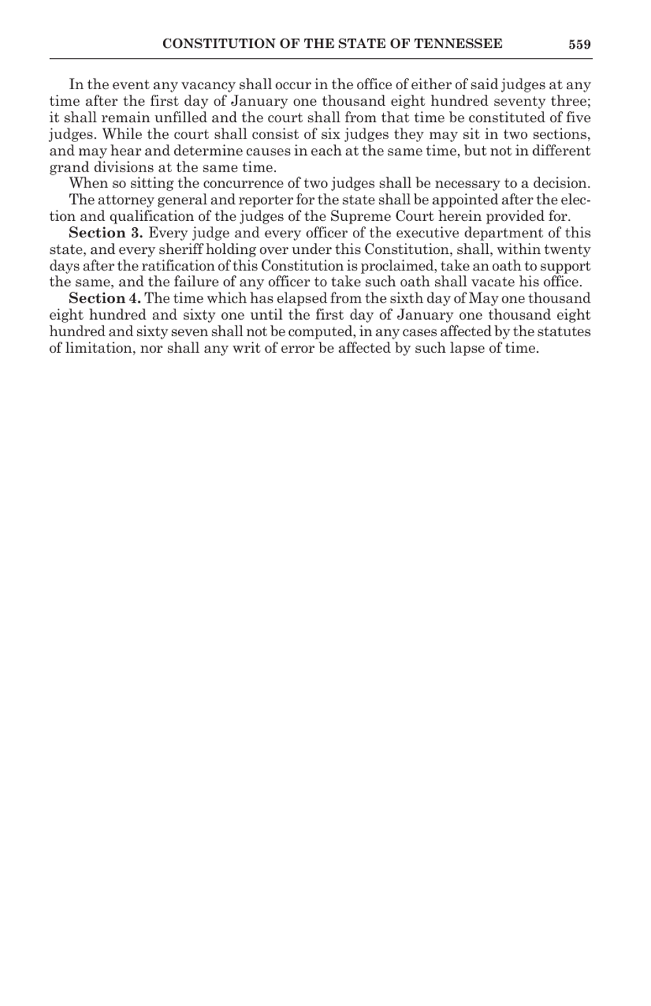 Tennessee Blue Book - Constitution of the State of Tennessee - Tennessee, Page 24
