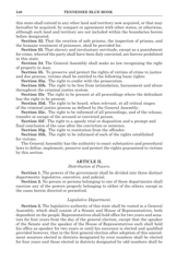 Tennessee Blue Book - Constitution of the State of Tennessee - Tennessee, Page 5