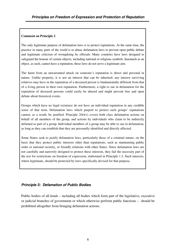 Defining Defamation: Principles on Freedom of Expression and Protection of Reputation - Article 19, Page 12