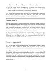 Defining Defamation: Principles on Freedom of Expression and Protection of Reputation - Article 19, Page 20