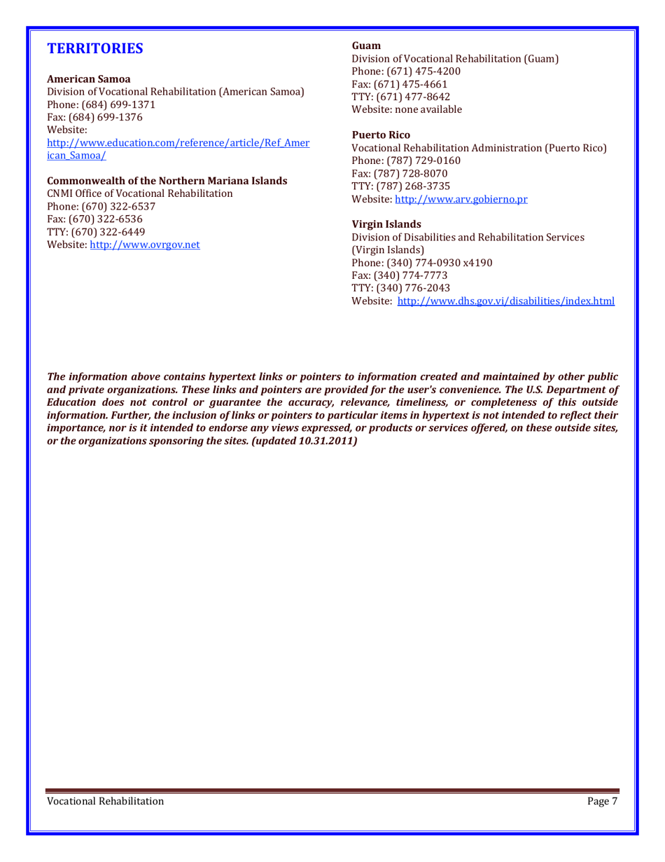 State Vocational Rehabilitation Agency, Page 7