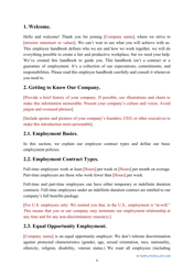 &quot;Employee Handbook Template&quot;, Page 4