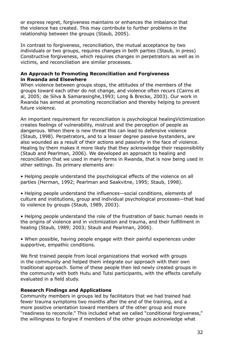 Forgiveness: a Sampling of Research Results - American Psychological Association, Page 33