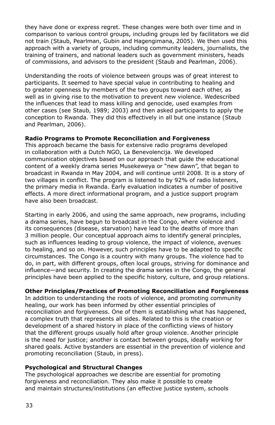 Forgiveness: a Sampling of Research Results - American Psychological Association, Page 34