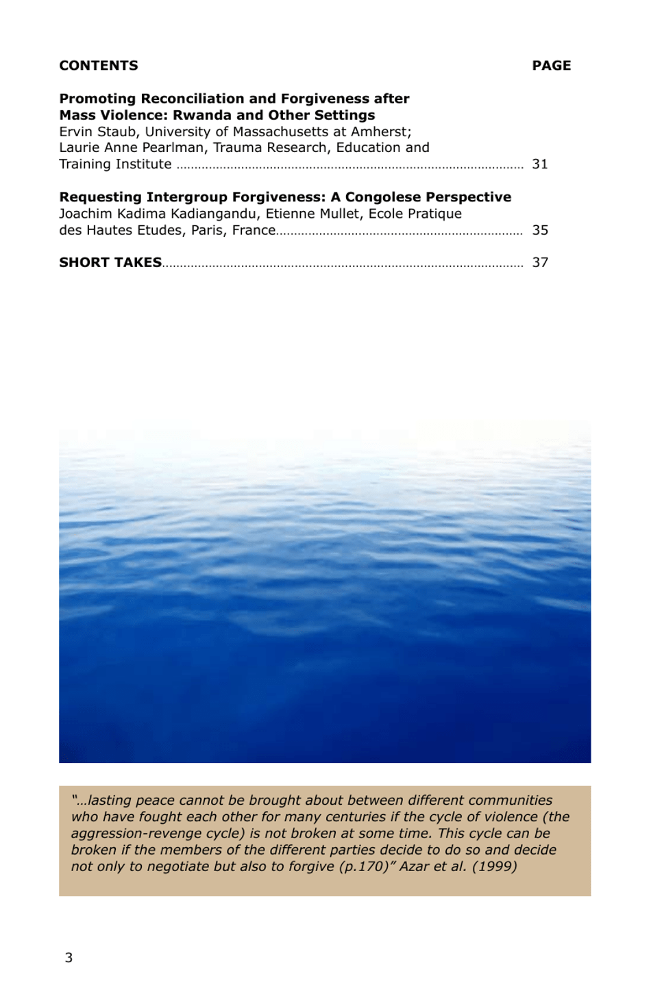 Forgiveness: a Sampling of Research Results - American Psychological Association, Page 4