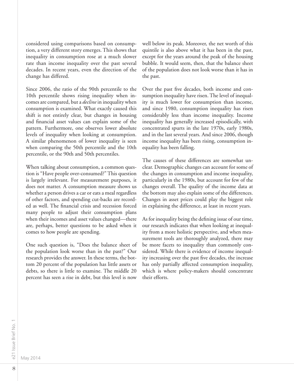 Income Inequality in America Fact and Fiction - E21 Issue Brief, Page 12