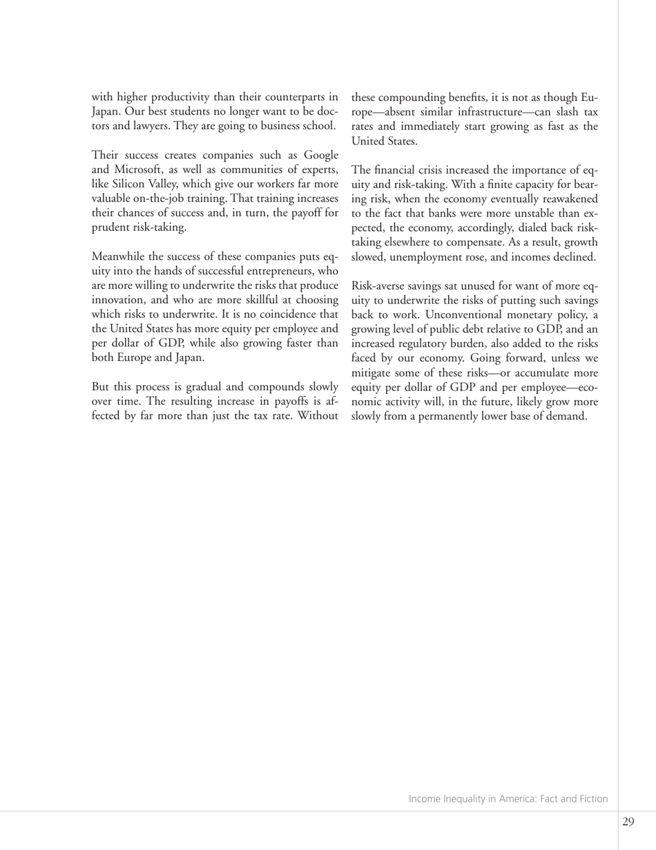 Income Inequality in America Fact and Fiction - E21 Issue Brief, Page 33
