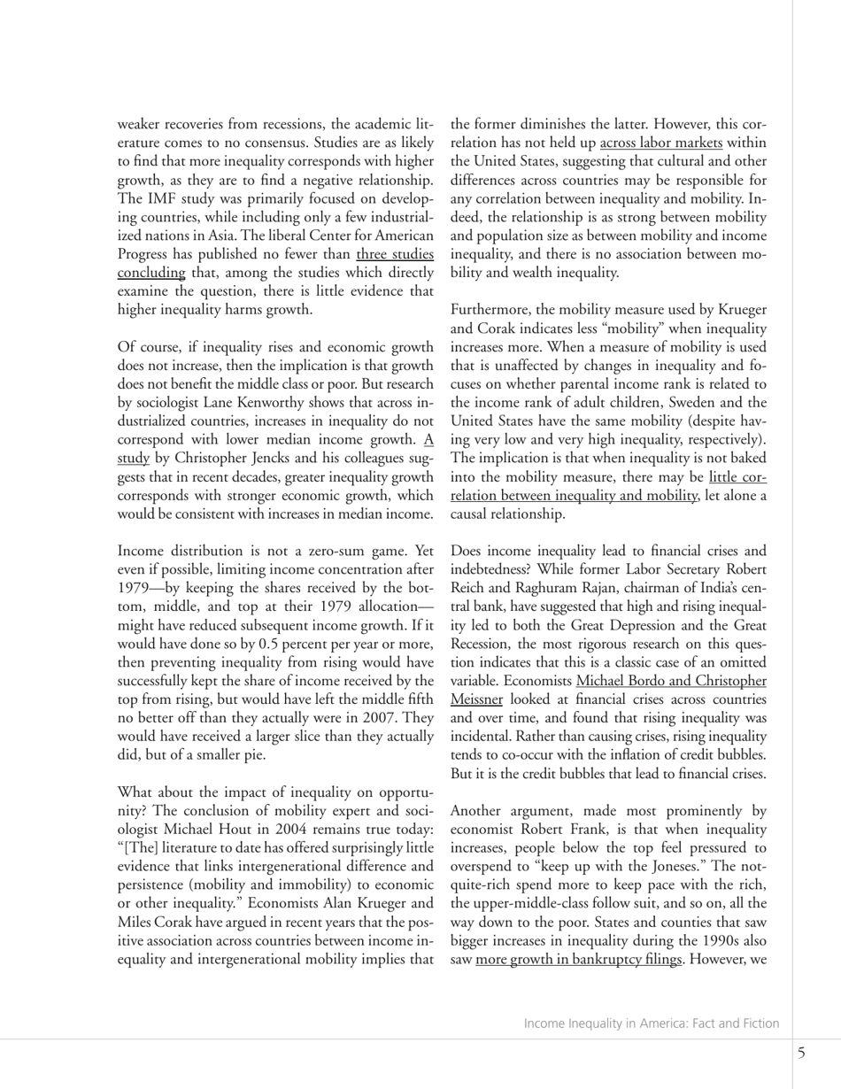 Income Inequality in America Fact and Fiction - E21 Issue Brief, Page 9