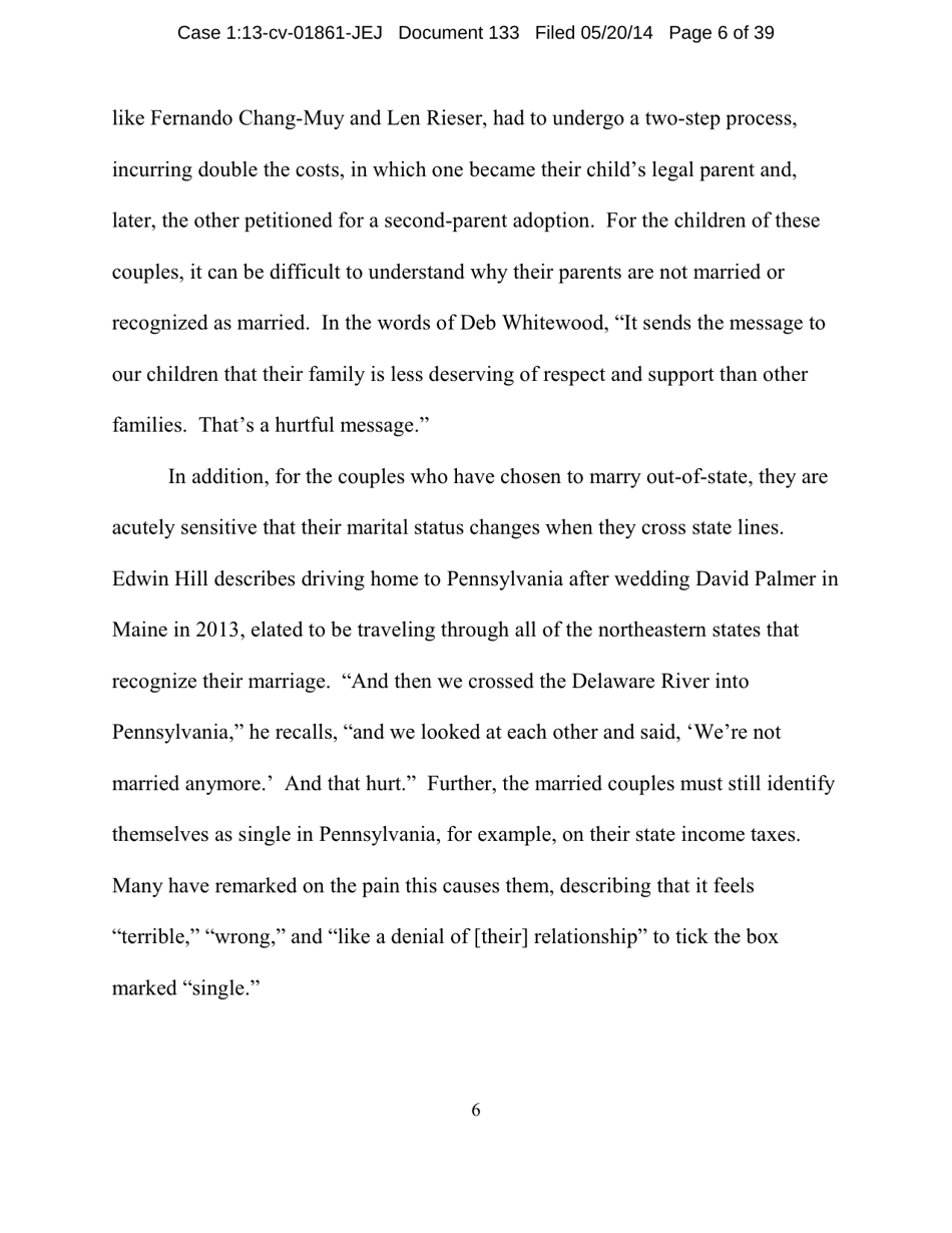 Document 133 - Memorandum Opinion (Case 1:13-cv-01861-jej) - Pennsylvania, Page 6