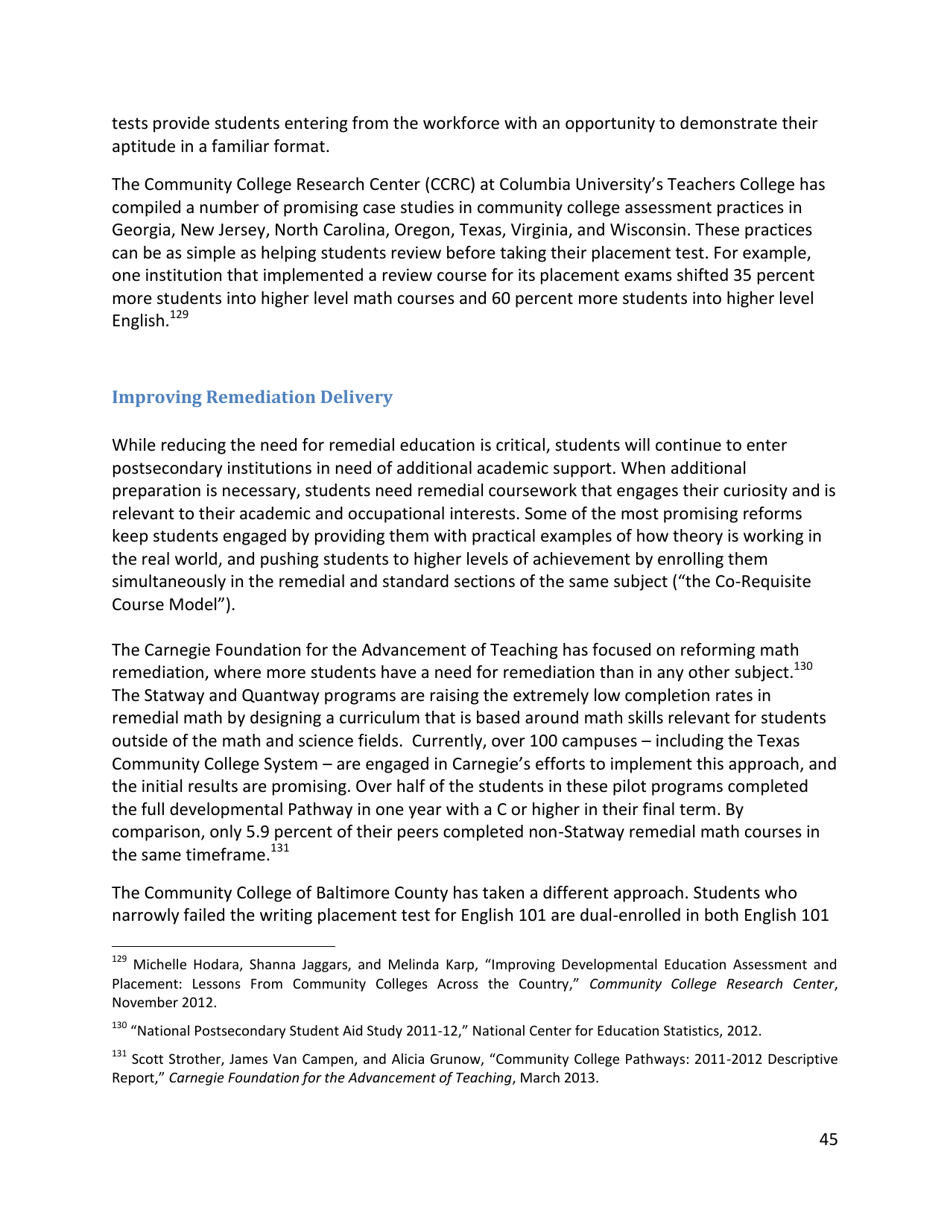 Increasing College Opportunity for Low-Income Students, Page 45