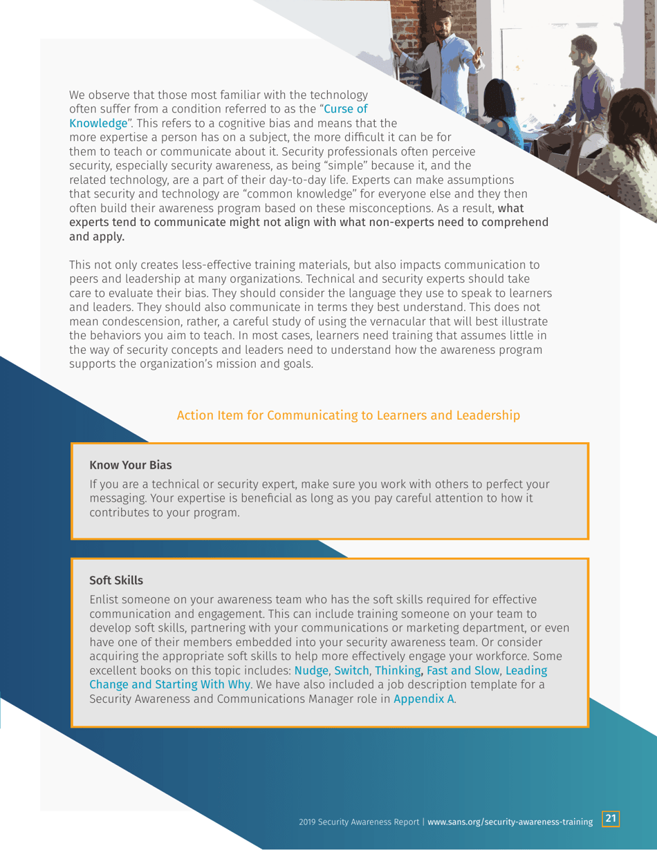Security Awareness Report: the Rising Era of Awareness Training - Sans, Page 21