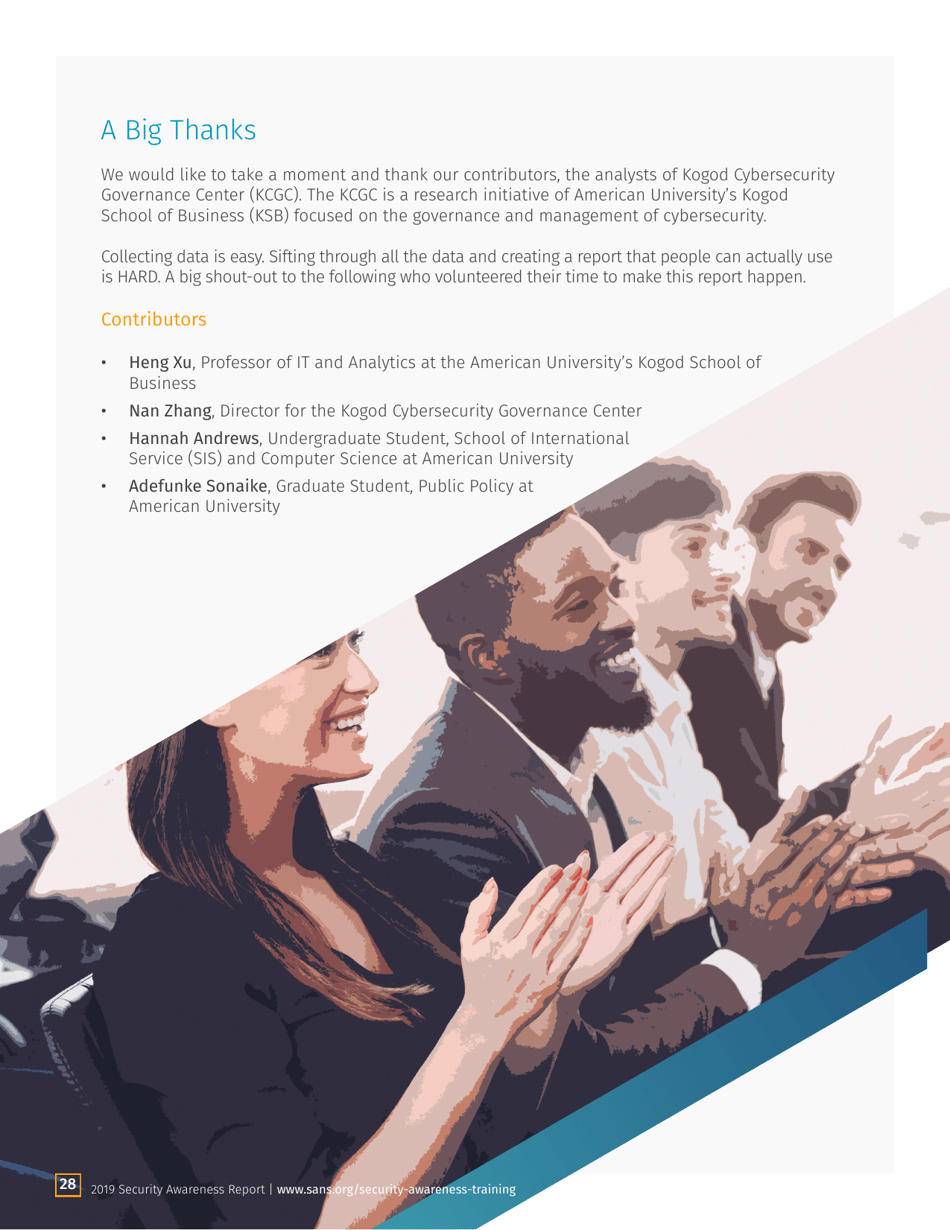 Security Awareness Report: the Rising Era of Awareness Training - Sans, Page 28