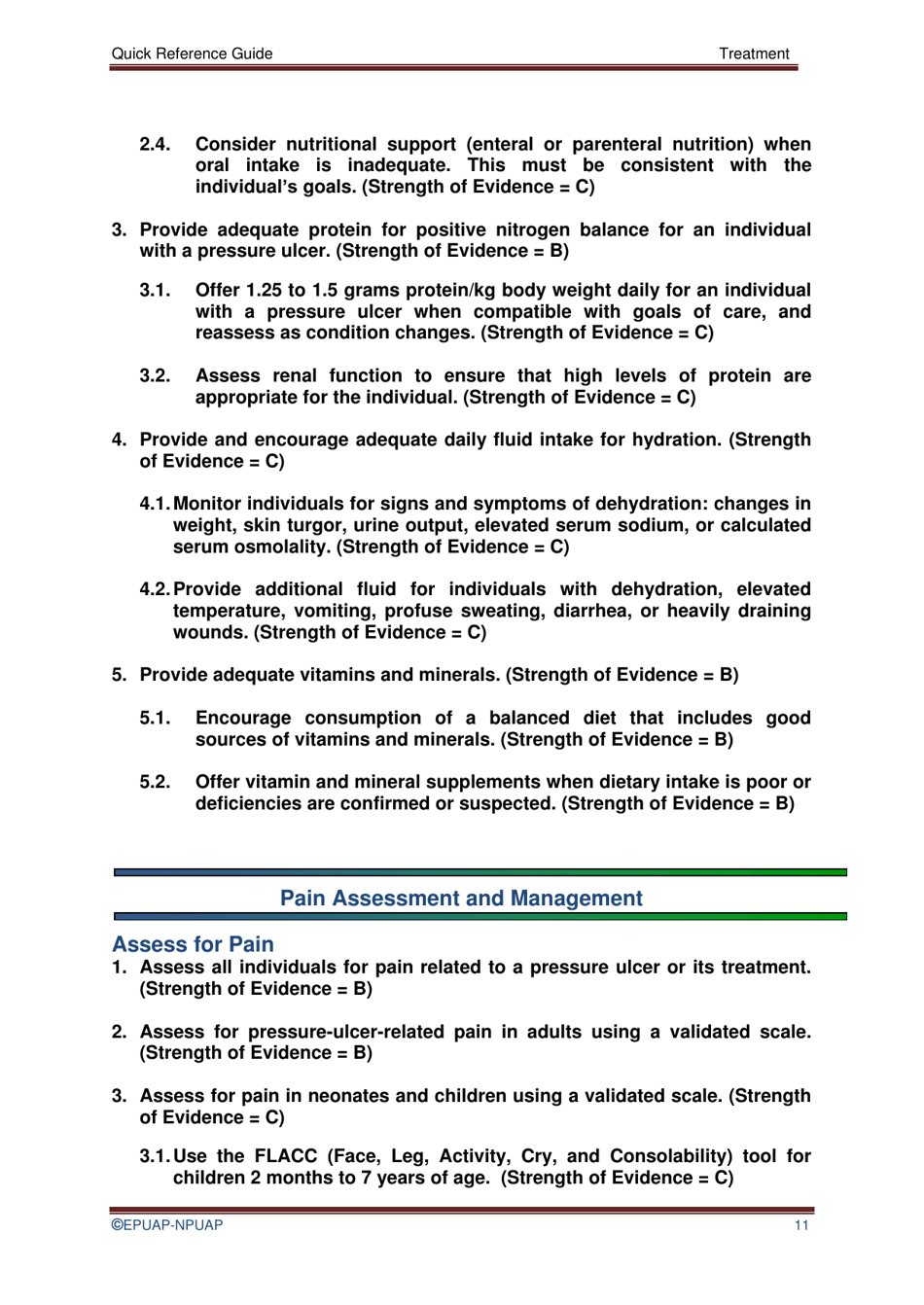 Pressure Ulcer Treatment Quick Reference Guide, Page 14