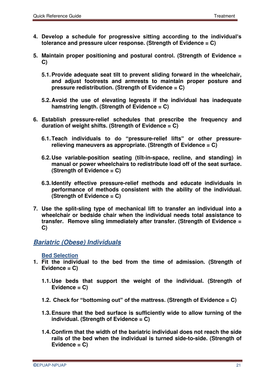 Pressure Ulcer Treatment Quick Reference Guide, Page 24
