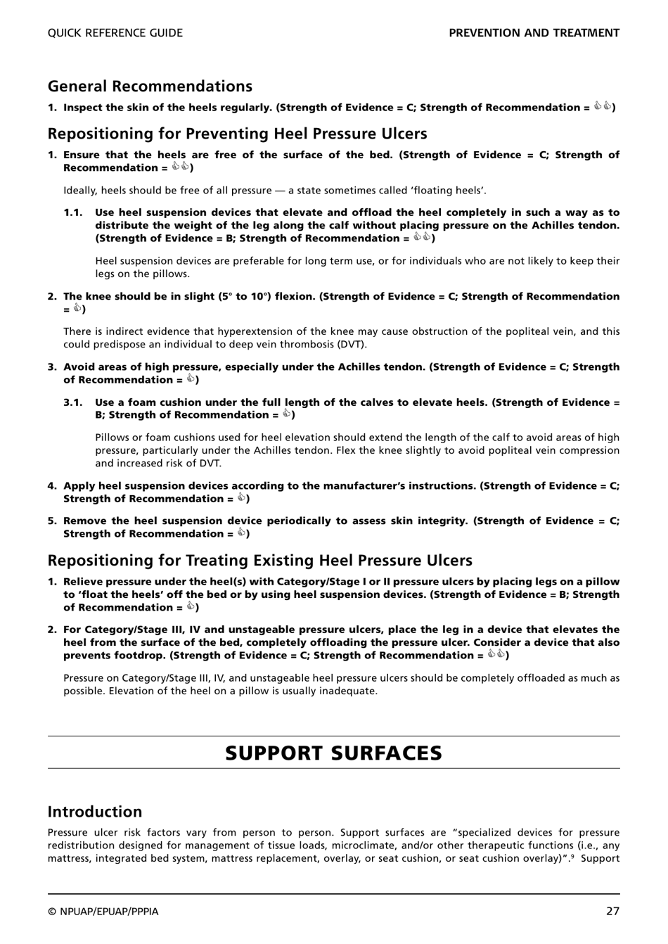 Prevention and Treatment of Pressure Ulcers: Quick Reference Guide, Page 29