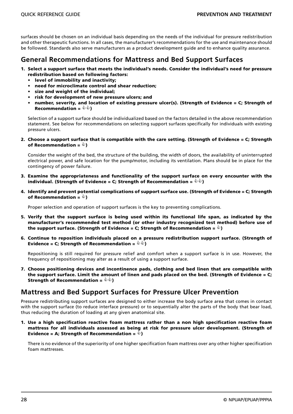 Prevention and Treatment of Pressure Ulcers: Quick Reference Guide, Page 30