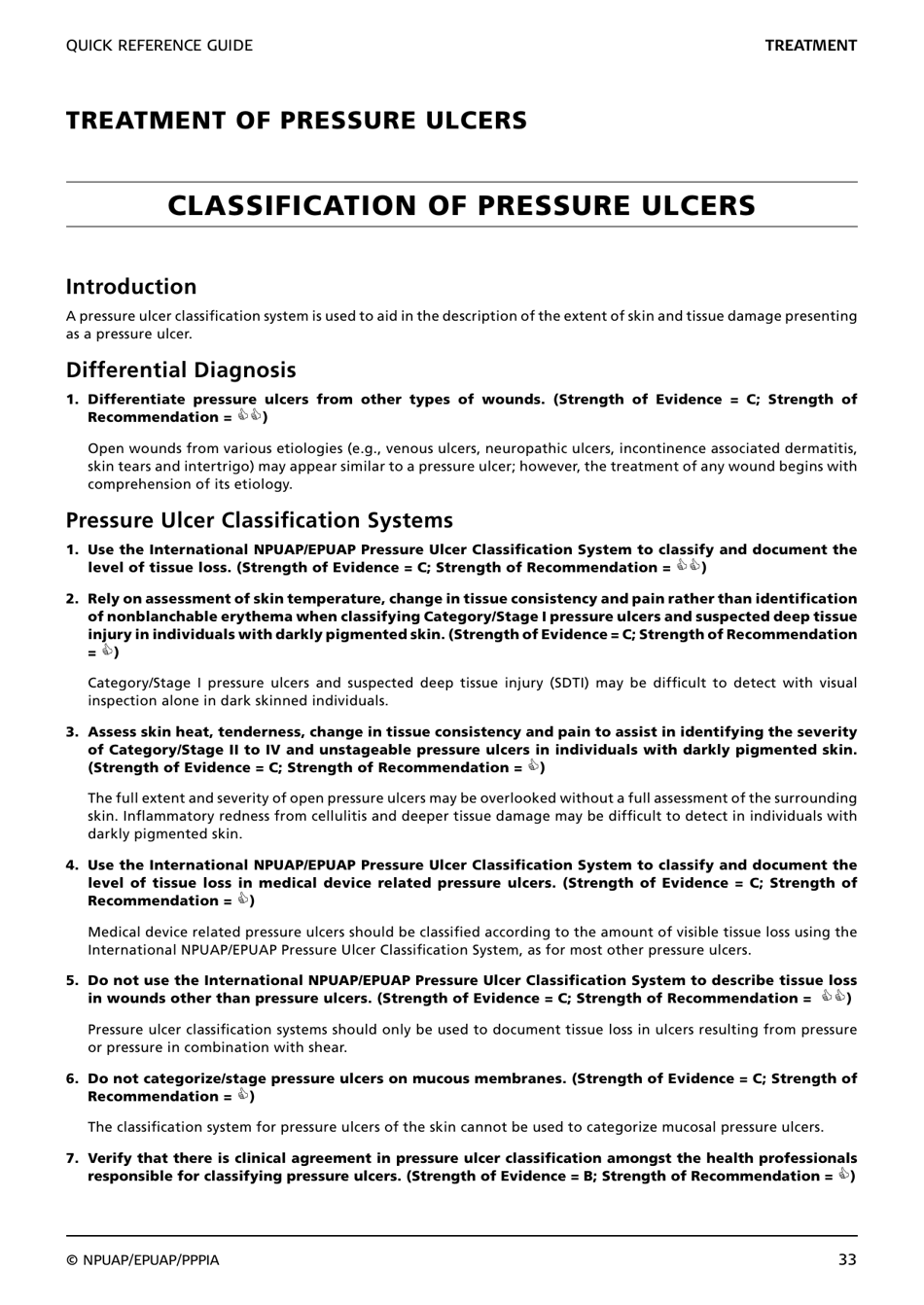 Prevention and Treatment of Pressure Ulcers: Quick Reference Guide, Page 35
