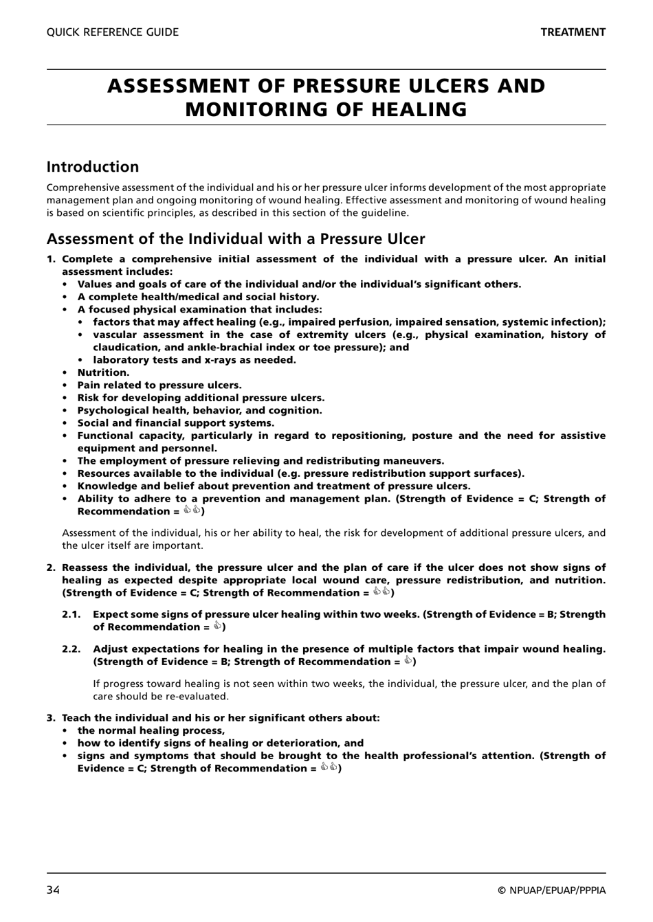 Prevention and Treatment of Pressure Ulcers: Quick Reference Guide, Page 36