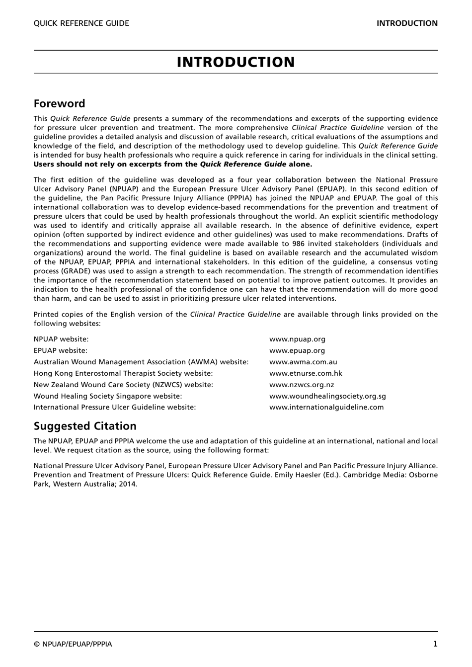 Prevention and Treatment of Pressure Ulcers: Quick Reference Guide, Page 3