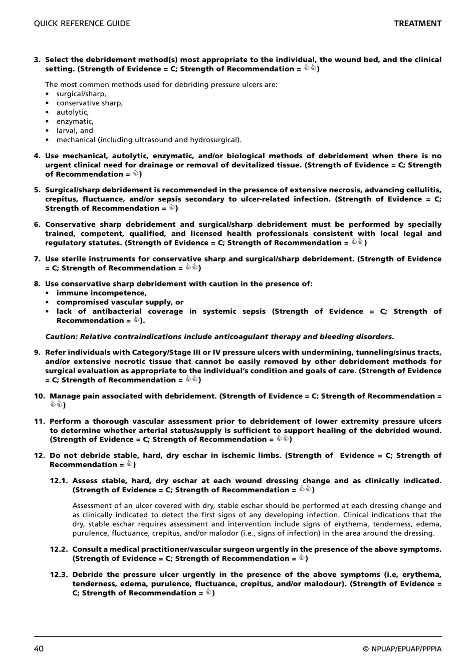 Prevention and Treatment of Pressure Ulcers: Quick Reference Guide, Page 42