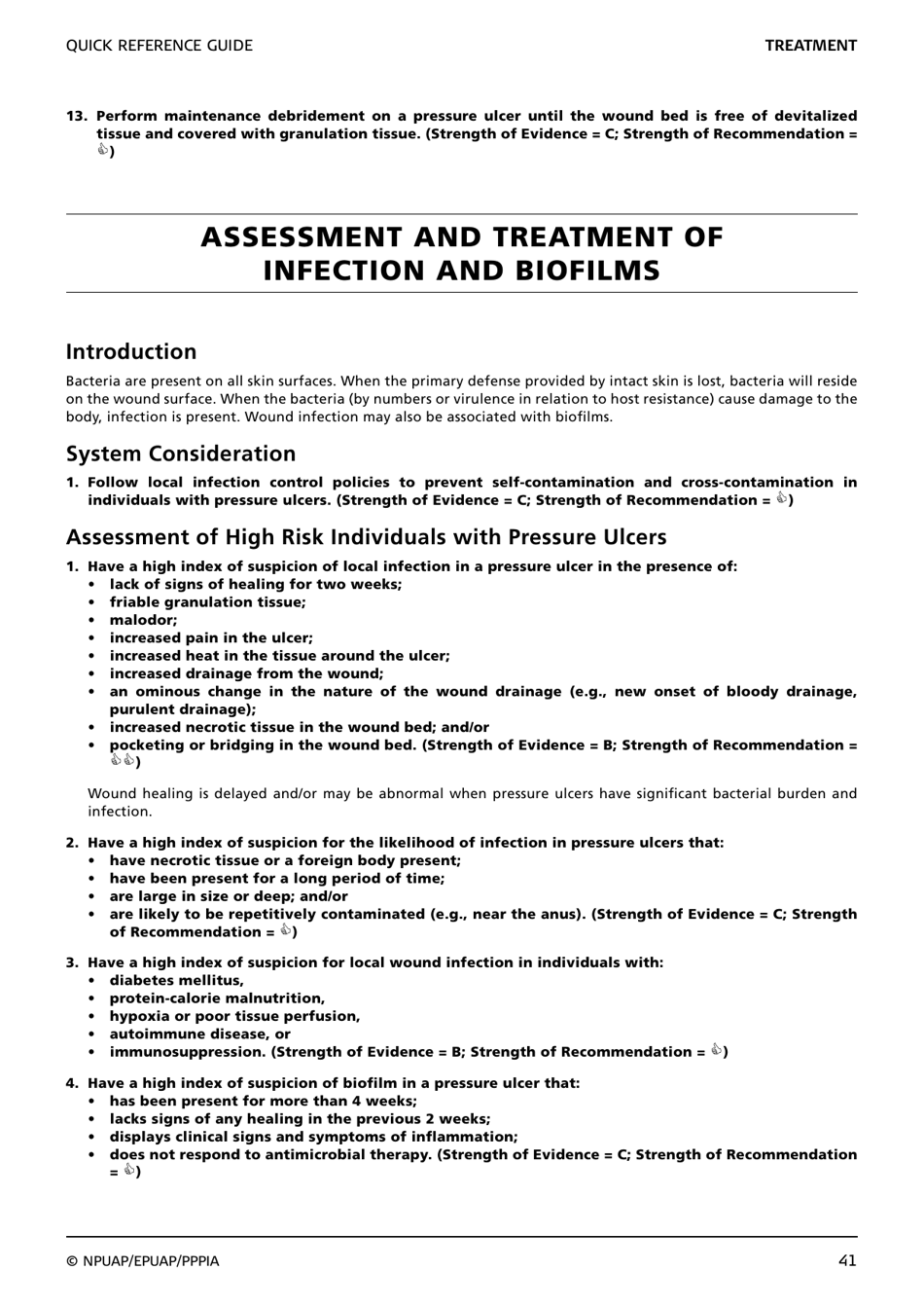 Prevention and Treatment of Pressure Ulcers: Quick Reference Guide, Page 43