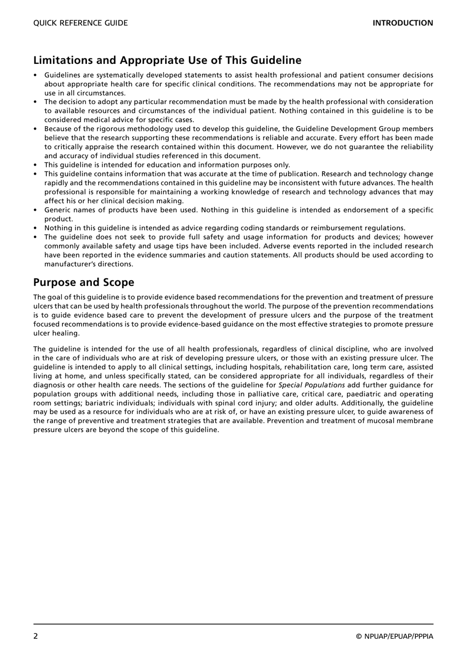 Prevention and Treatment of Pressure Ulcers: Quick Reference Guide, Page 4