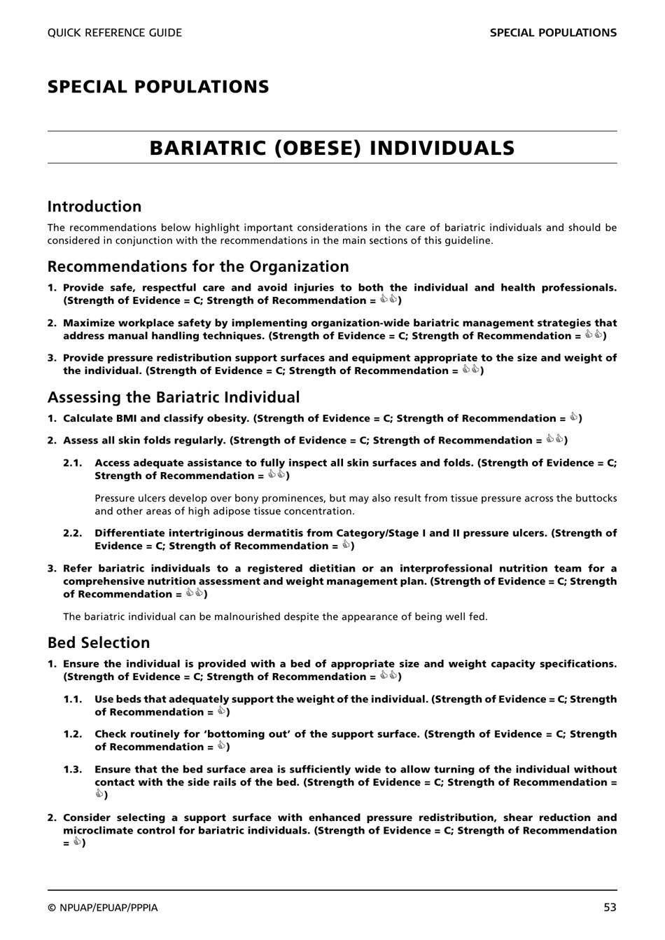 Prevention and Treatment of Pressure Ulcers: Quick Reference Guide, Page 55